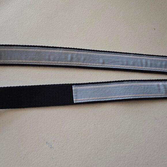 Vineyard vines blue ribbon belt ring adjustable extra large XL